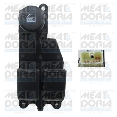 Switch, window regulator